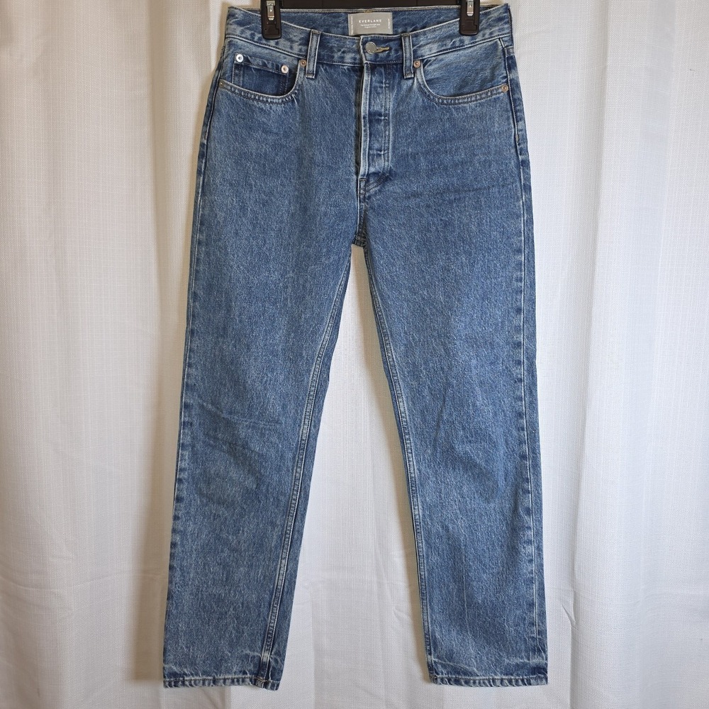 Everlane Relaxed Straight Jean In Organic Cotton Women Size 25 Regular